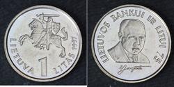 1 Litas Lituania (1991 - )  