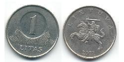 1 Litas 立陶宛 镍/銅 