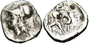1 Litra Древняя Греция (1100BC-330) Серебро 
