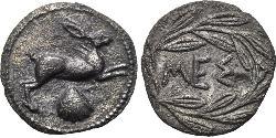 1 Litra Стародавня Греція (1100BC-330) Срібло 