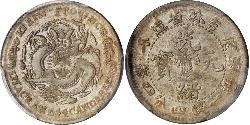1 Mace Volksrepublik China Silber 