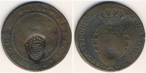 1 Macuta Portuguese Angola (1575-1975) Kupfer 