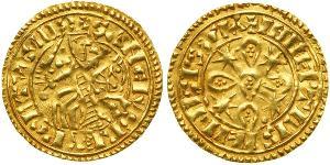 1 Maravedi Kingdom of Portugal (1139-1910) Gold Sancho I. von Portugal (1154-1212)