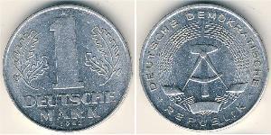 1 Mark Repubblica Democratica Tedesca (1949-1990) Alluminio 
