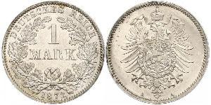 1 Mark Empire allemand (1871-1918) Argent 