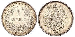 1 Mark Empire allemand (1871-1918) Argent 