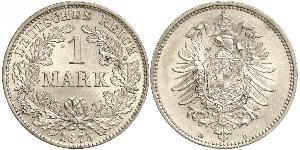 1 Mark Empire allemand (1871-1918) Argent 