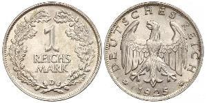1 Mark République de Weimar (1918-1933) Argent 