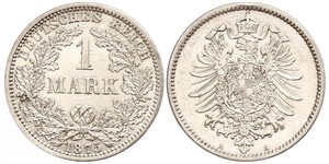 1 Mark Impero tedesco (1871-1918) Argento 