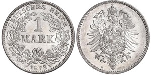 1 Mark Impero tedesco (1871-1918) Argento 