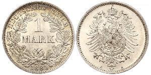 1 Mark Impero tedesco (1871-1918) Argento 
