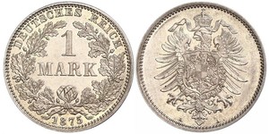 1 Mark Impero tedesco (1871-1918) Argento 