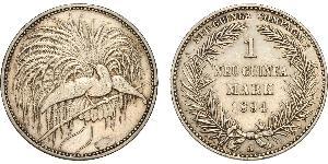 1 Mark Nuova Guinea Argento 