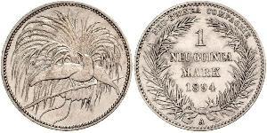 1 Mark Nuova Guinea Argento 