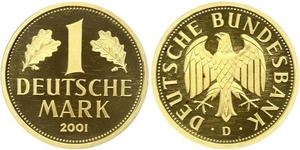 1 Mark Allemagne (1990 - ) Or 