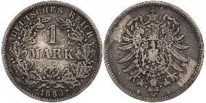 1 Mark Imperio alemán (1871-1918) Plata 