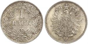 1 Mark Imperio alemán (1871-1918) Plata 
