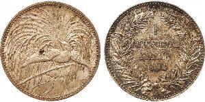 1 Mark Nueva Guinea Plata 