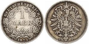 1 Mark Deutsches Kaiserreich (1871-1918) Silber 