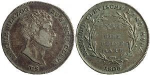 1 Mark States of Germany Silber 