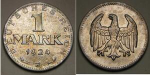 1 Mark Weimarer Republik (1918-1933) Silber 