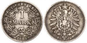 1 Mark German Empire (1871-1918) Silver 