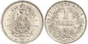 1 Mark German Empire (1871-1918) Silver 