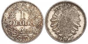1 Mark German Empire (1871-1918) Silver 