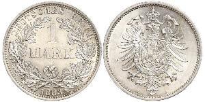 1 Mark German Empire (1871-1918) Silver 