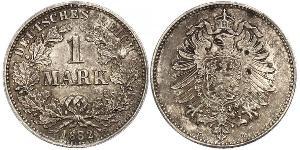 1 Mark 德意志帝國 (1871 - 1918) 銀 