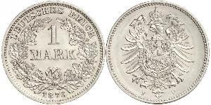 1 Mark 德意志帝國 (1871 - 1918) 銀 