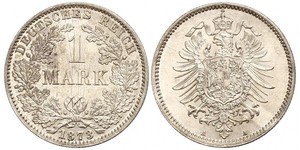 1 Mark 德意志帝國 (1871 - 1918) 銀 