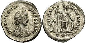 1 Miliarensis Empire byzantin (330-1453) Argent Théodose II (401-450)