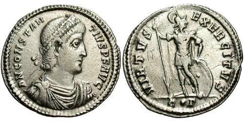1 Miliarensis Impero romano (27BC-395) Argento Costanzo II (317 - 361)