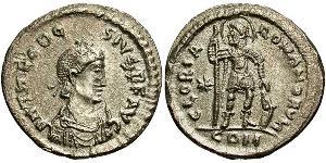 1 Miliarensis Byzantinisches Reich (330-1453) Silber Theodosius II (401-450)