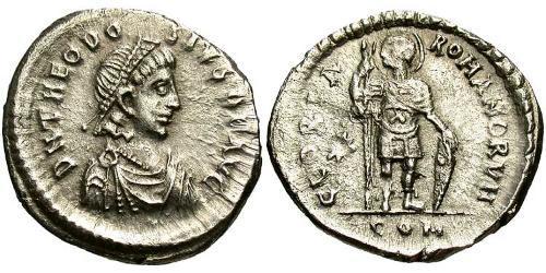 1 Miliarensis Byzantinisches Reich (330-1453) Silber Theodosius II (401-450)