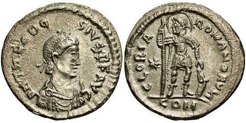 1 Miliarensis Byzantine Empire (330-1453) Silver Theodosius II (401-450)