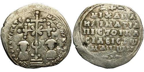 1 Miliaresion Empire byzantin (330-1453) Argent Michel VII Doukas (1050-1078)