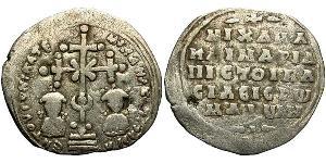 1 Miliaresion Imperio bizantino (330-1453) Plata Miguel VII Ducas (1050-1078)
