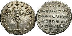 1 Miliaresion Byzantinisches Reich (330-1453) Silber Nikephoros II. Phokas  (912-969)