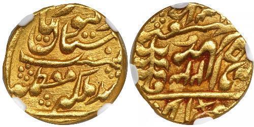 1 Mohur Geschichte Indiens (-8000 - 550) Gold 