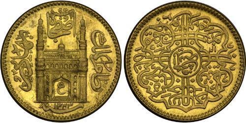 1 Mohur Hyderabad (1724 - 1948) Oro 