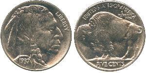1 Nickel USA (1776 - ) Copper 