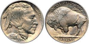 1 Nickel USA (1776 - ) Copper 
