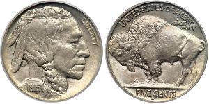 1 Nickel USA (1776 - ) Copper 