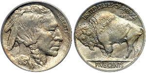 1 Nickel USA (1776 - ) Copper 