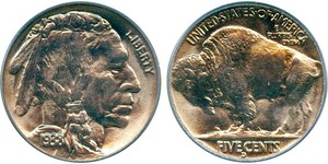 1 Nickel Vereinigten Staaten von Amerika (1776 - ) Kupfer 