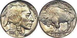 1 Nickel Vereinigten Staaten von Amerika (1776 - ) Kupfer 