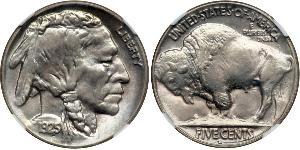 1 Nickel США (1776 - ) Медь 