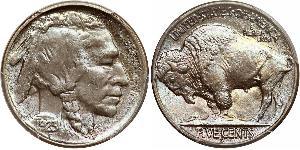 1 Nickel США (1776 - ) Мідь 